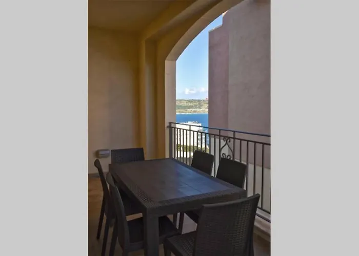 Apartament Sunny In Tas-sellum Mellieha, Malta. Ghajn Zejtuna