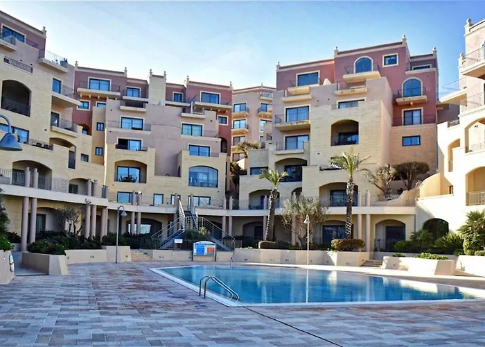 Apartment Sunny In Tas-sellum Mellieha, Malta. Ghajn Zejtuna